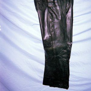 Vintage Ladies Wilson Leather Pants with Belt